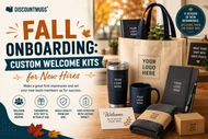 Fall Onboarding: Custom Welcome Kits for New Hires