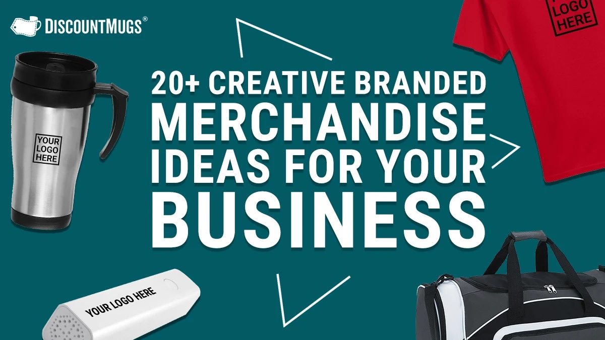 20+ Creative Branded Merchandise Ideas for Your Business - Discount Mugs