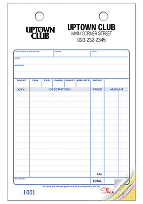 Classic 2-Part Multi-Purpose Large Register Form
