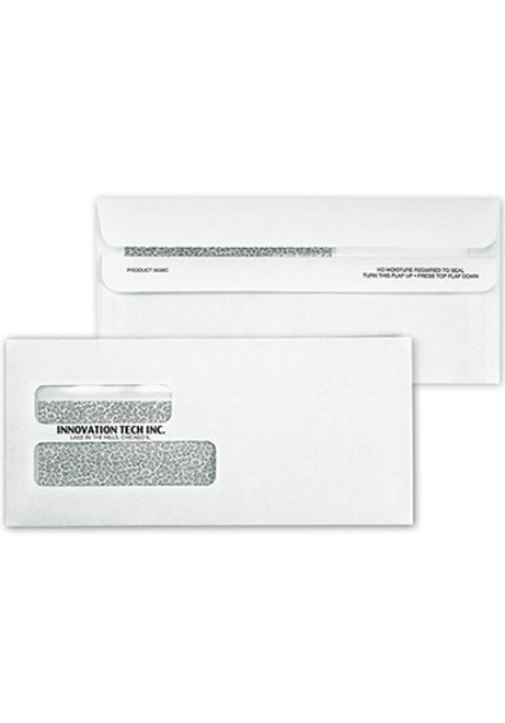 2 Window Confidential Envelope with 2 Flaps