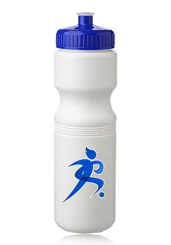 28 oz. Plastic Water Bottles with Push Cap | WB28USA