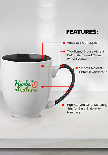 16 oz. Miami Two-Tone Bistro Mugs