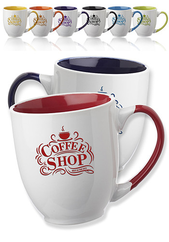 16 oz. Miami Two-Tone Bistro Mugs