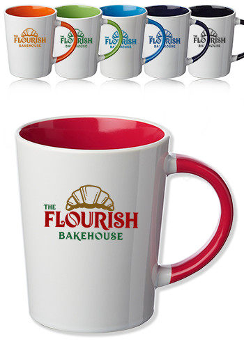 13 oz. Albany Two Tone Latte Mugs