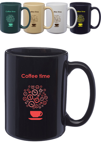 15 oz. Large El Grande Coffee Mugs