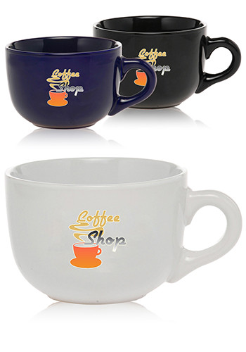 18 oz. Ceramic Cappuccino Mugs