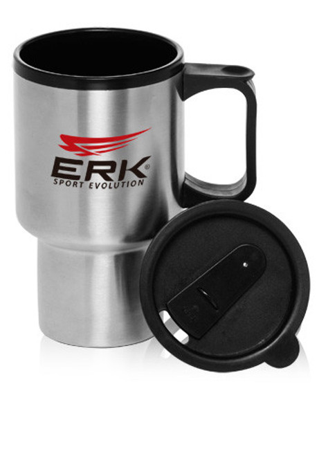 14 Oz. Double Wall Promotional Stainless Steel Travel Mugs