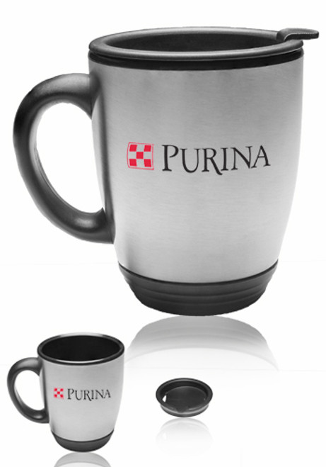 16oz Steel Bistro Mugs