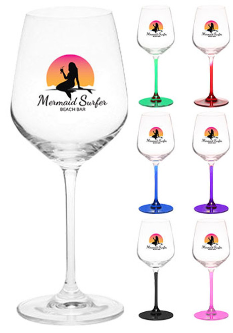 13 oz. Lead Free Crystal Wine Glasses
