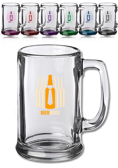 15 oz. Libbey Rim Base Beer Mugs