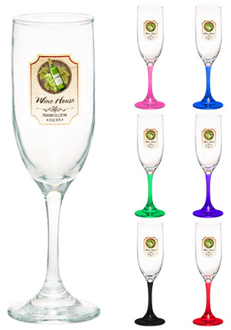 6.25 oz. Premiere Champagne Flutes
