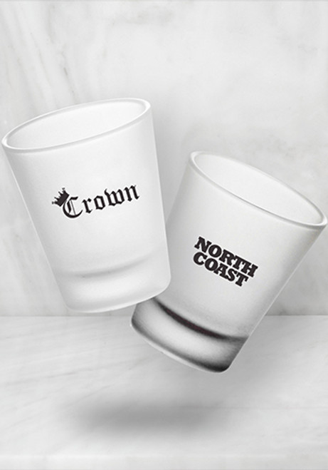 1.75 oz. Frosted Glass Shot Glasses