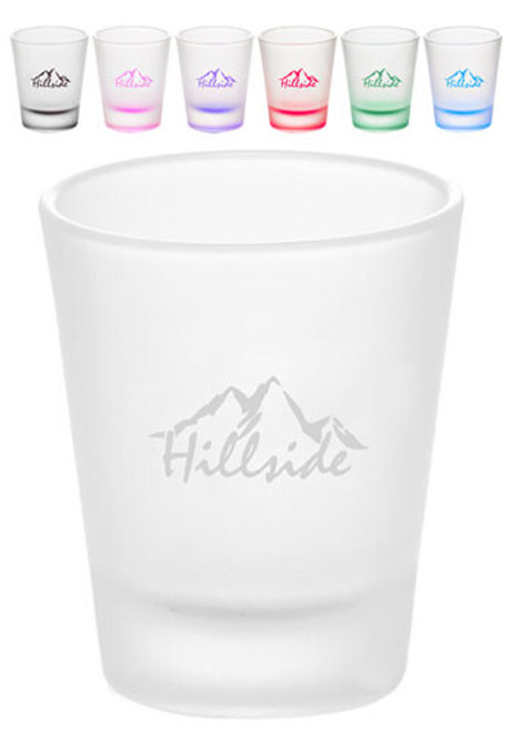 1.75 oz. Frosted Glass Shot Glasses