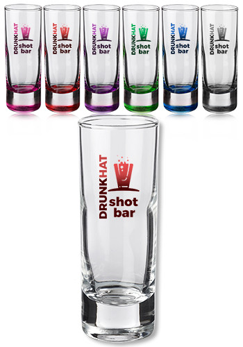 2 oz. Clear Cordial Shooter Shot Glasses