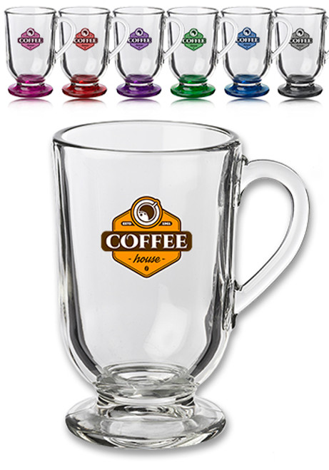 10.5 oz. Libbey Irish Coffee Mugs