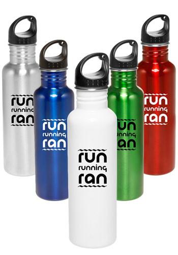 26 oz. Stainless Sports Water Bottles