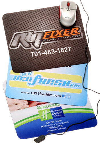 Large Rectangle Full Color Mouse Pads