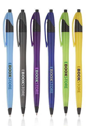 Accent Click Action Pens
