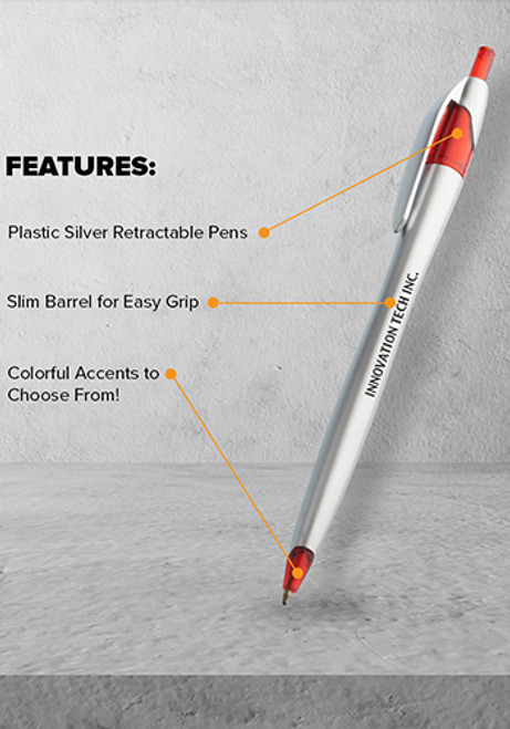Retractable Ballpoint Pens