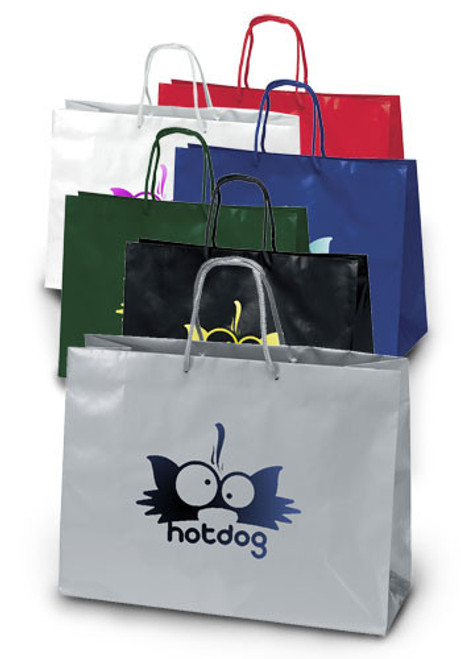 Tiara Gloss Foil Hot Stamp Paper Bags