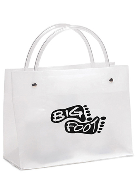 Tube Handle Foil Hot Stamp Plastic Bags