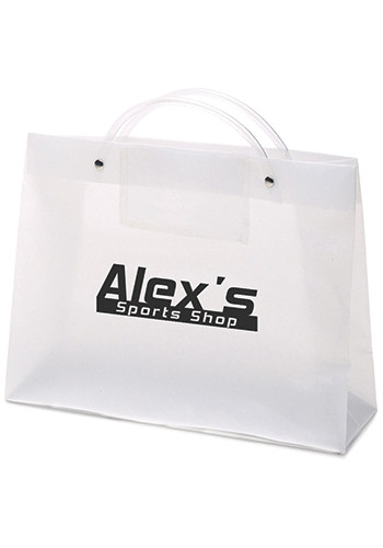 Foil Hot Stamp Plastic Shopping Bags