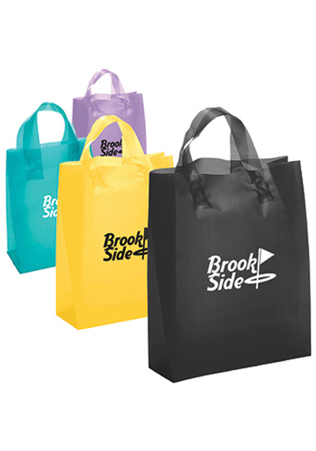 Apollo Frosted Plastic Shopping Bags