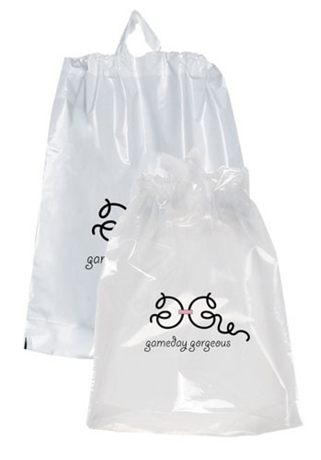 Plastic Bags with Drawstring Closure