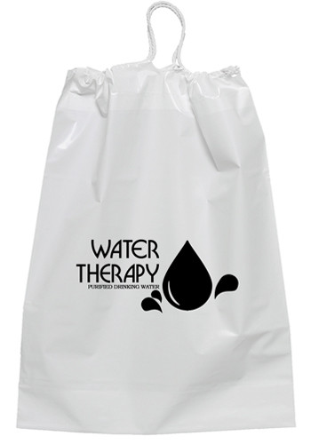 Cotton-Draw Plastic Bags