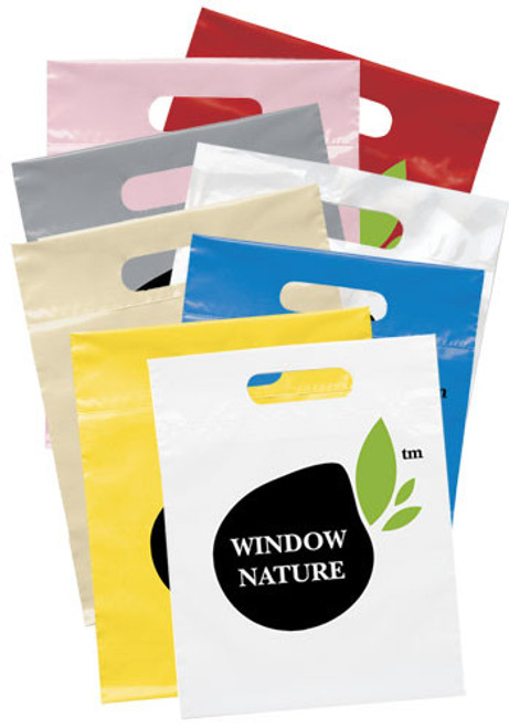 Die-Cut Handle Plastic Carry Bags