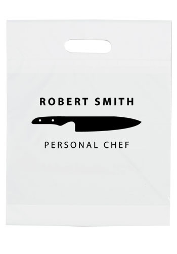 Eco Die Cut Plastic Bags