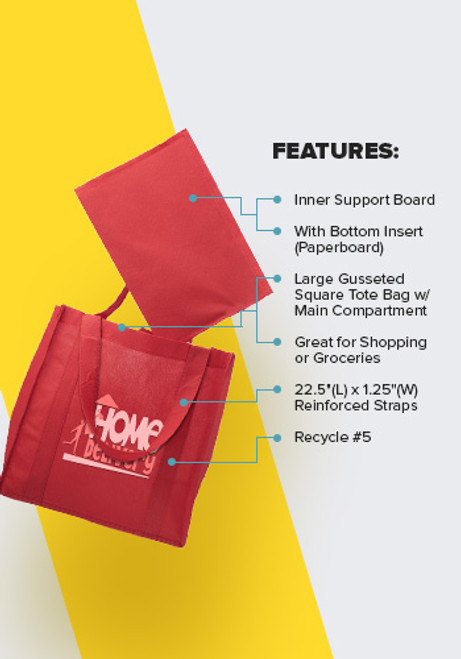 Small Non-Woven Grocery Tote Bags Small Non-Woven Grocery Tote Bags