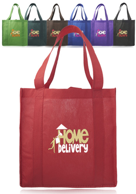 Small Non-Woven Grocery Tote Bags
