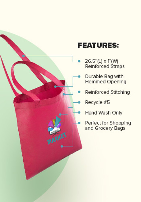 Popular Non-Woven Reusable Tote Bags