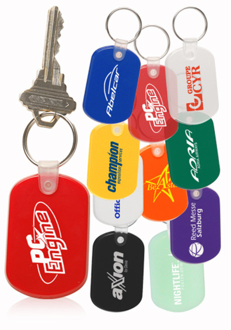 Tag Soft Plastic Keychains Tag Soft Plastic Keychains