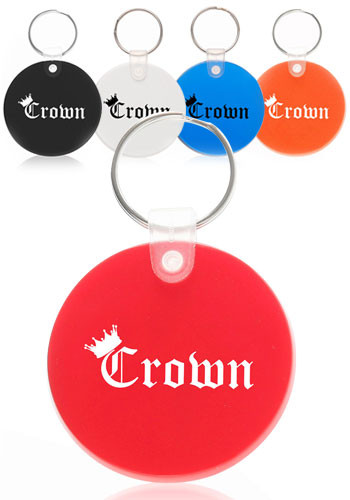 Round Soft Key Tags