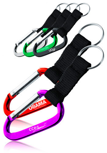 Carabiner & Strap Keychains