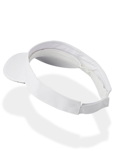 Solid Color Brushed Cotton Sandwich Visors
