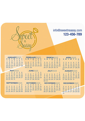 Double Sided Calendar Magnets