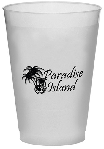 12 oz. Frosted Plastic Party Cups