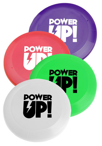 9 in. Plastic Flying Discs