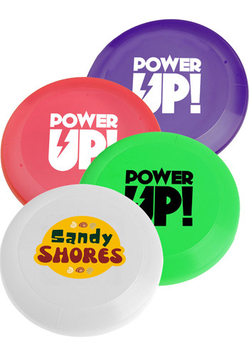 9 in. Plastic Flying Discs