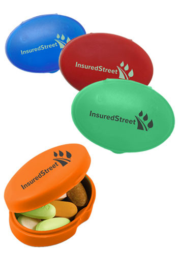 Oval Pill Boxes