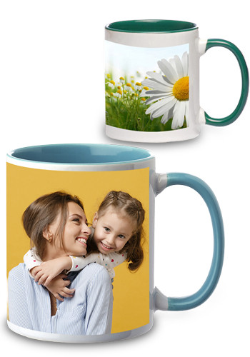 11 oz. Bright Two-Tone Sublimation Mugs