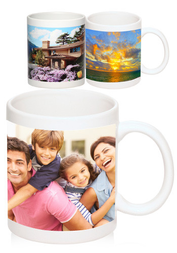 11 oz. Full Color Glossy Photo Mugs