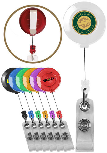 Round Secure-A-Badge