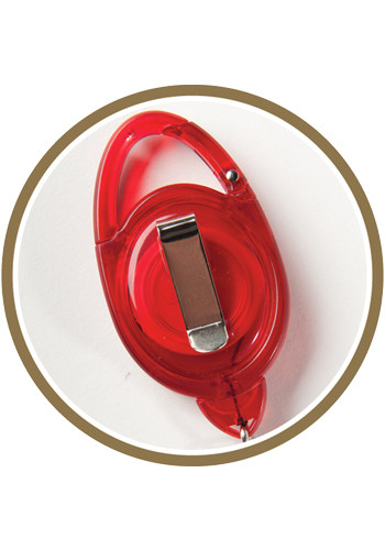 Clip-On Secure-A-Badges