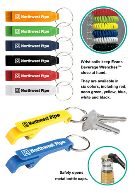 Original Beverage Wrench Bottle Opener Keychains