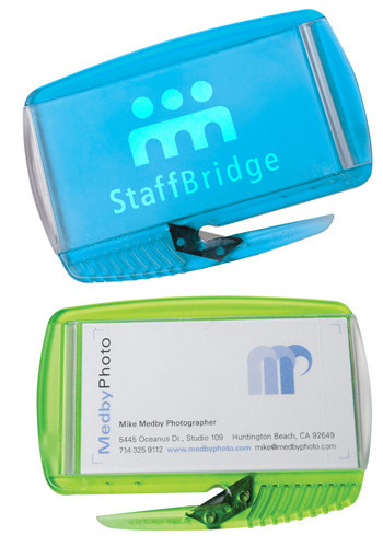 Business Card Letter Openers