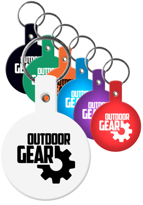 Circle Flexible Keytags Circle Flexible Keytags
